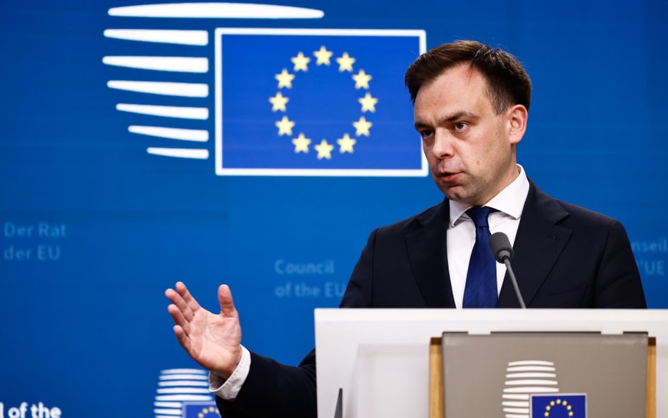 Minister finansów Andrzej Domański