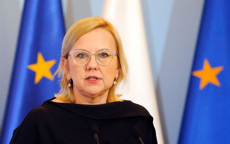 Minister klimatu i środowiska Anna Moskwa