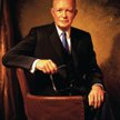 Prezydent Dwight D. Eisenhower, oficjalny portret z Białego Domu w Waszyngtonie