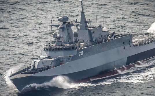 Korweta patrolowa ORP Ślązak. Fot./st. chor. sztab. mar. Piotr Leoniak/3. FO.