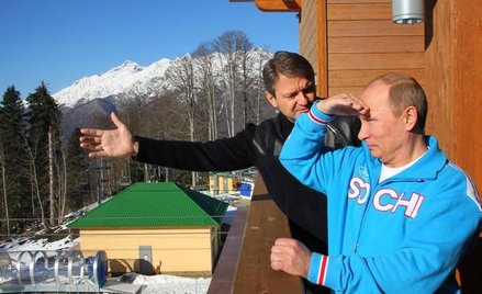 Władimir Putin wizytujący Soczi