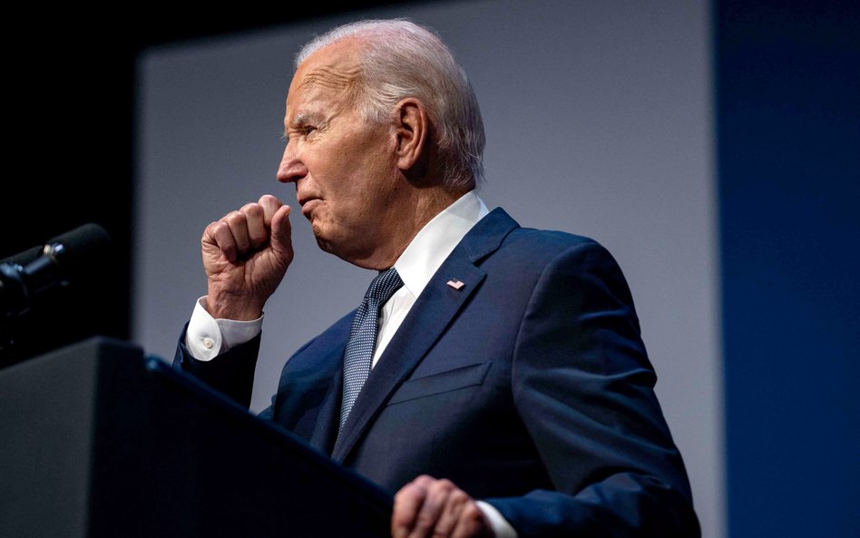 Prezydent Joe Biden ostatecznie zrezygnował z ubiegania się o reelekcję. Fot. afp