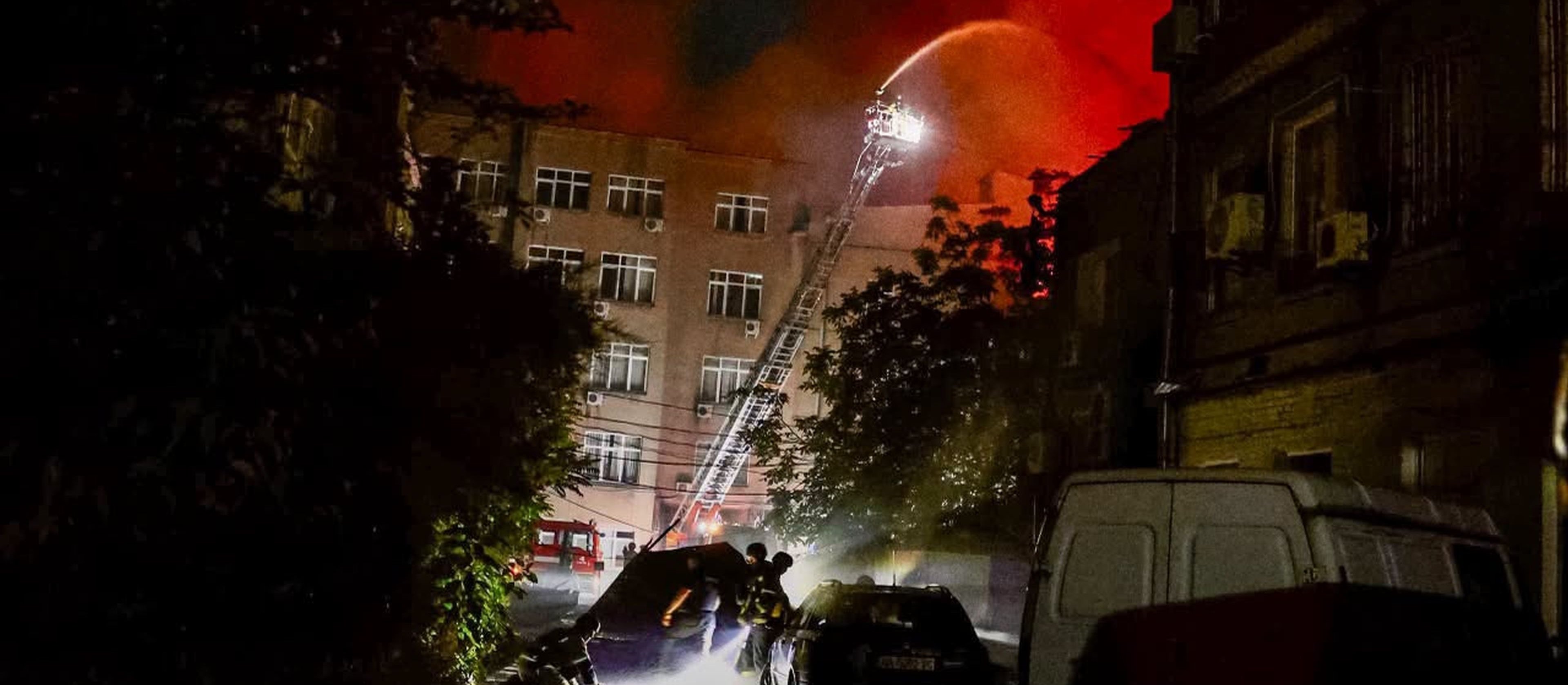 Zmasowany atak powietrzny Rosji na Kijów. Polska poderwała myśliwce