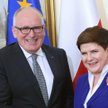 Frans Timmermans i Beata Szydło