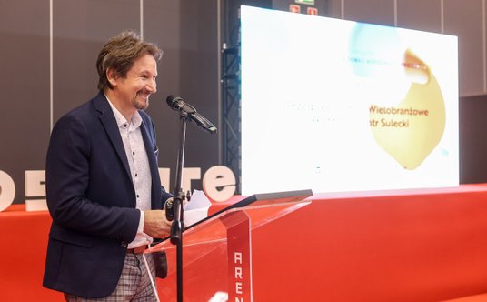 Piotr Sulecki, przedsiębiorca, wynalazca, konstruktor stojaka życia, członek Stowarzyszenia Polskich