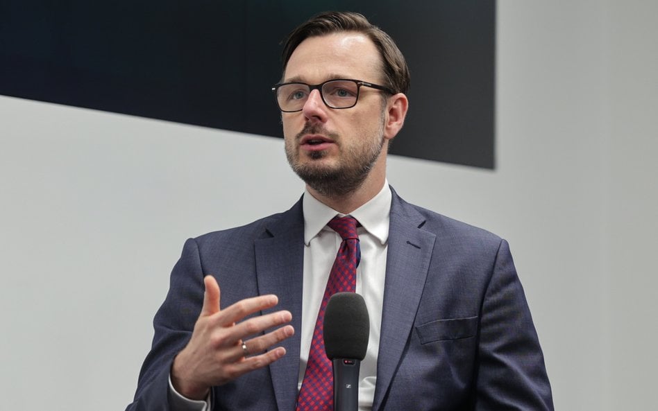 Minister aktywów państwowych Jakub Jaworowski