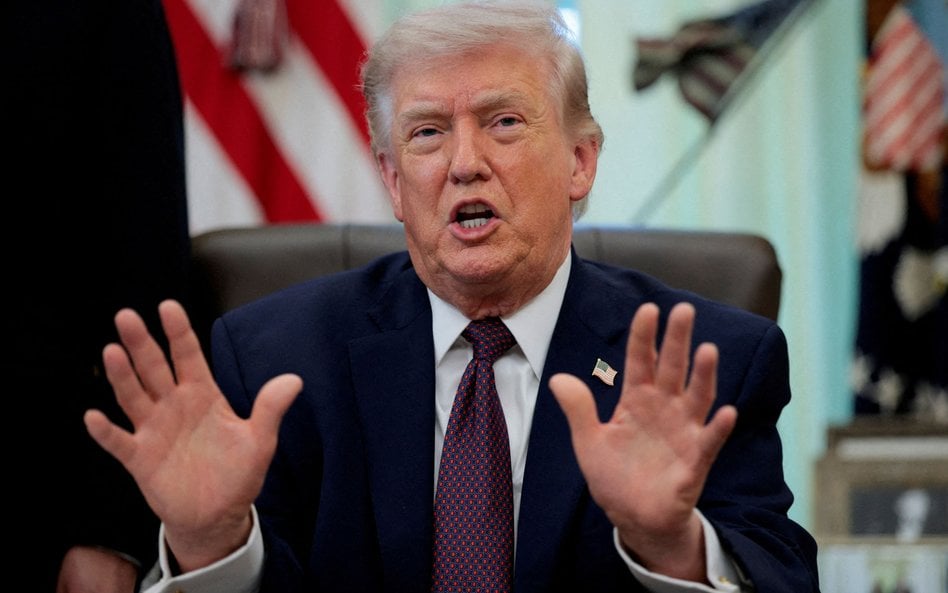 Prezydent USA Donald Trump poparł w prawyborach w Teksasie Kena Paxtona