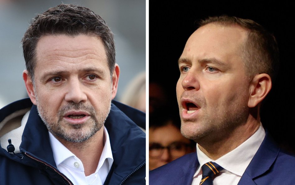 Rafał Trzaskowski i Karol Nawrocki