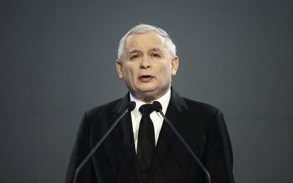 Prezes PiS Jarosław Kaczyński