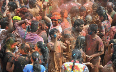 Festiwal kolorów w Indiach