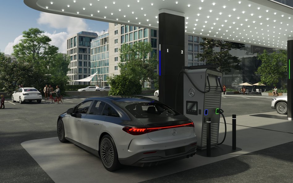 Posługując się kartą Mercedes me Charge pobierasz energię, która pochodzi z odnawialnych źródeł