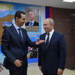 Baszar el-Asad i Władimir Putin