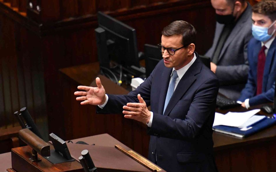 Premier Mateusz Morawiecki