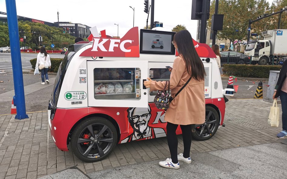 KFC ma już autonomiczne foodtrucki 5G