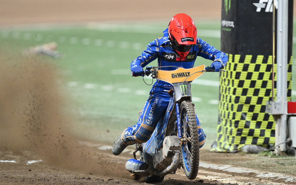 Bartosz Zmarzlik podczas Grand Prix Polski we wrześniu 2024