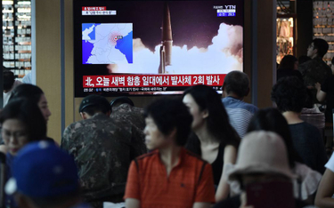Korea Północna wystrzeliła dwa pociski