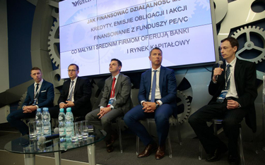 Od lewej: Klaudiusz Sytek (prezes Aforti Holding), Piotr Cirin (ekspert PKO BP), Krzysztof Dresler (