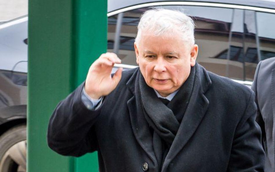 Prezes PiS Jarosław Kaczyński