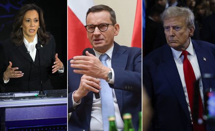 Kamala Harris, Mateusz Morawiecki, Donald Trump