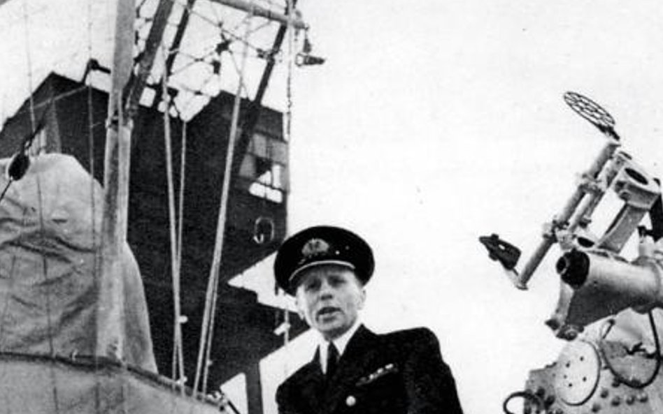Kmdr por. Stanisław Hryniewiecki, dowódca niszczyciela ORP „Orkan”