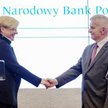 Waleria Gontariewa, prezes Narodowego Banku Ukrainy i Marek Belka, prezes NBP