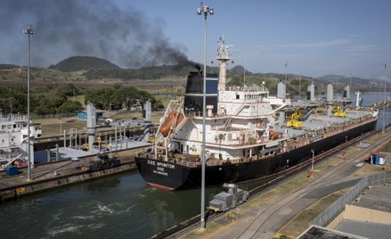 Gaz napędza Kanał Panamski