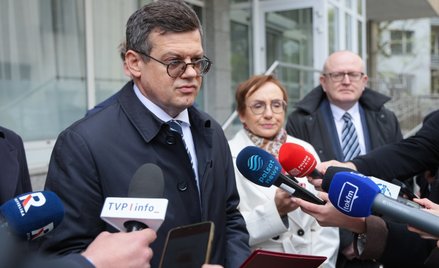 Sędziowie Trybunału Konstytucyjnego, od lewej: Krystian Markiewicz, Anna Korwin-Piotrowska, Marcin D