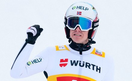 Halvor Egner Granerud Puchar Świata wygrał drugi raz, poprzednio w sezonie 2020–2021