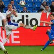 Lech – Górnik 1:1 Dawid Kownacki (z prawej) z Lecha i Adam Danch z Górnika