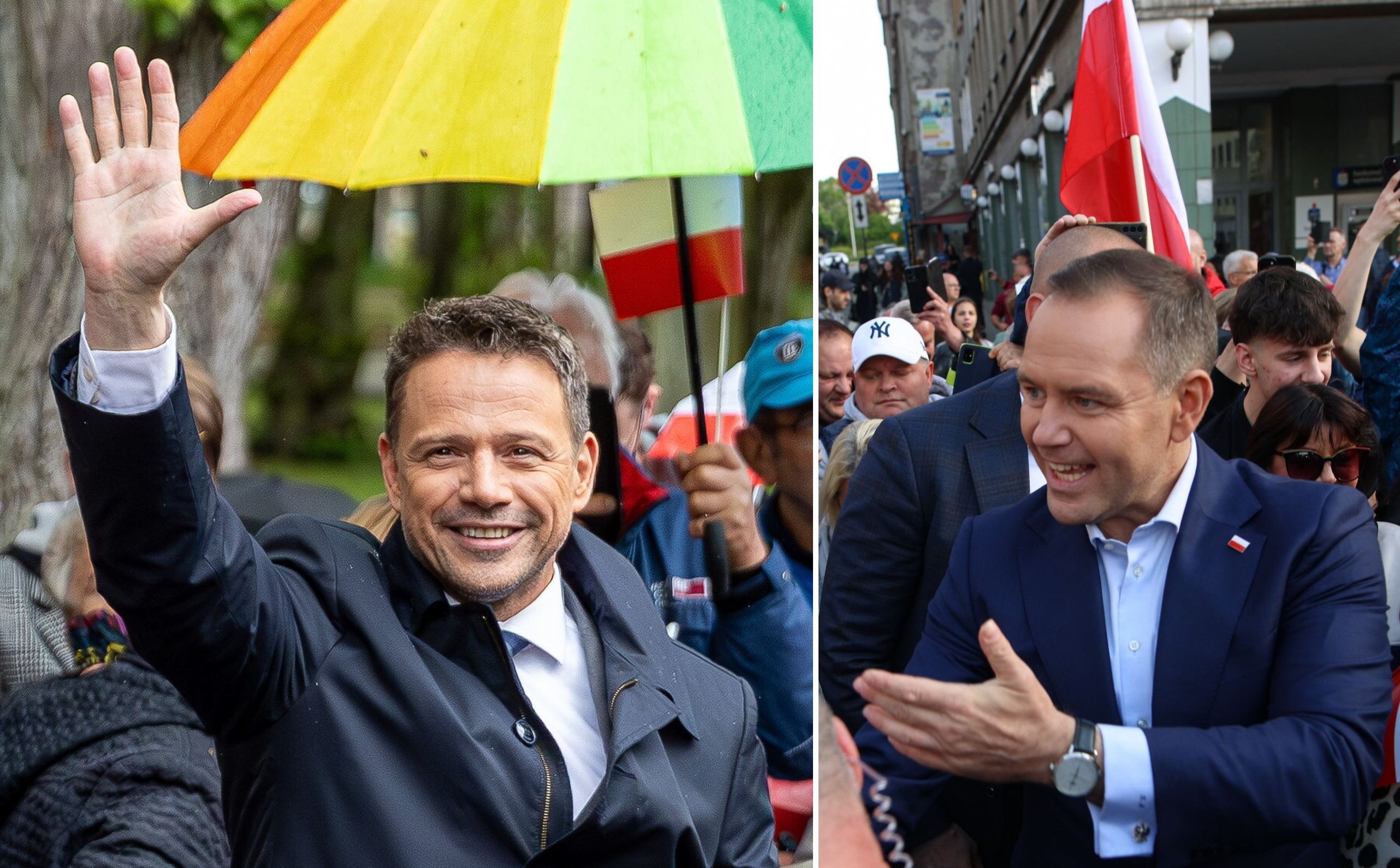 Nowy sondaż prezydencki: Rafał Trzaskowski i Karol Nawrocki zyskują przed I turą