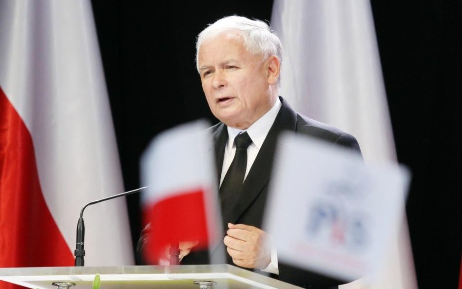 Prezes PiS Jarosław Kaczyński