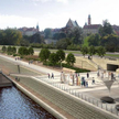 Wzdłuż nowych bulwarów nad rzeką powstaną ścieżki rowerowe, trasy do biegania i plaża