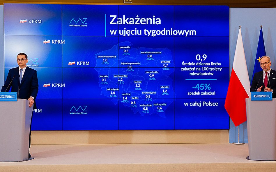 Konferencja nt. obostrzeń w ramach walki z COVID-19