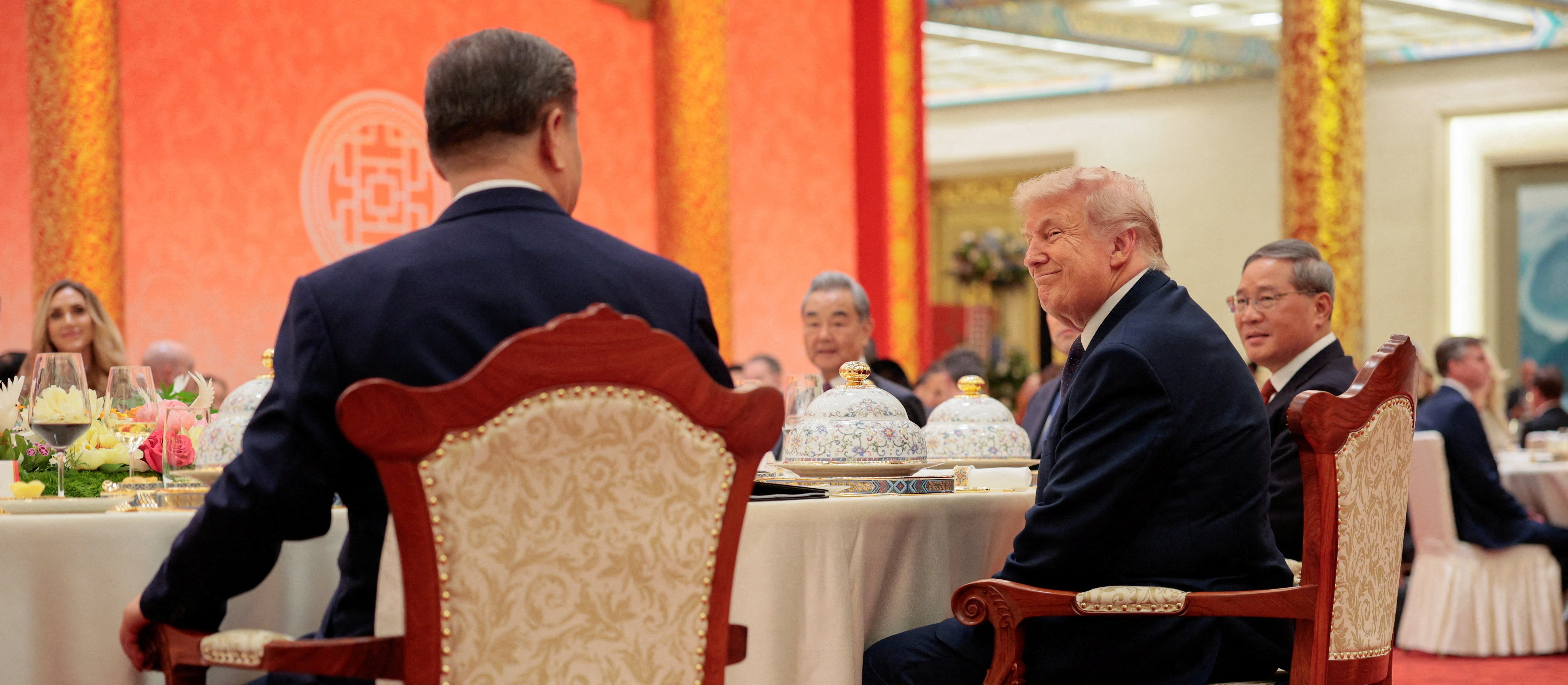 Trump po powrocie z Pekinu: Chiny mają salę balową, USA też powinny