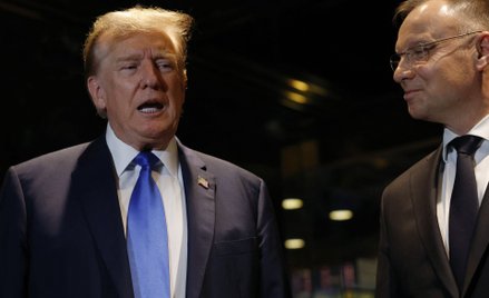 Donald Trump i Andrzej Duda