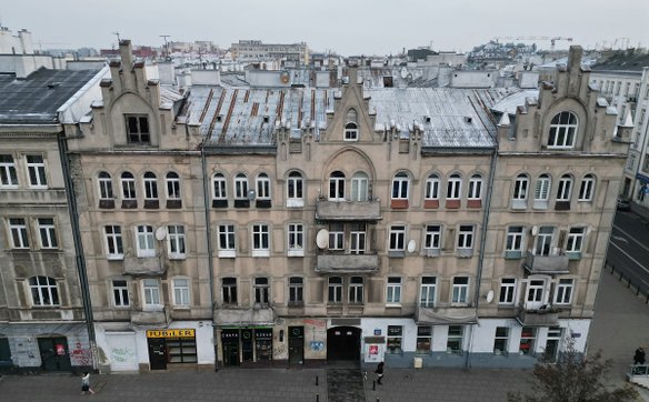 Kamienica przy Targowej 62 została wybudowana w końcu XIX wieku