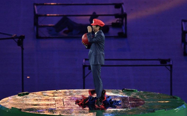 Premier Japonii Shinzo Abe w czasie ceremonii zamknięcia igrzysk wystąpił jako Super Mario