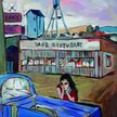 "Restauracja u taty", 2008, copyright: Bob Dylan, dzięki uprzejmości Halcyon Gallery w Londynie