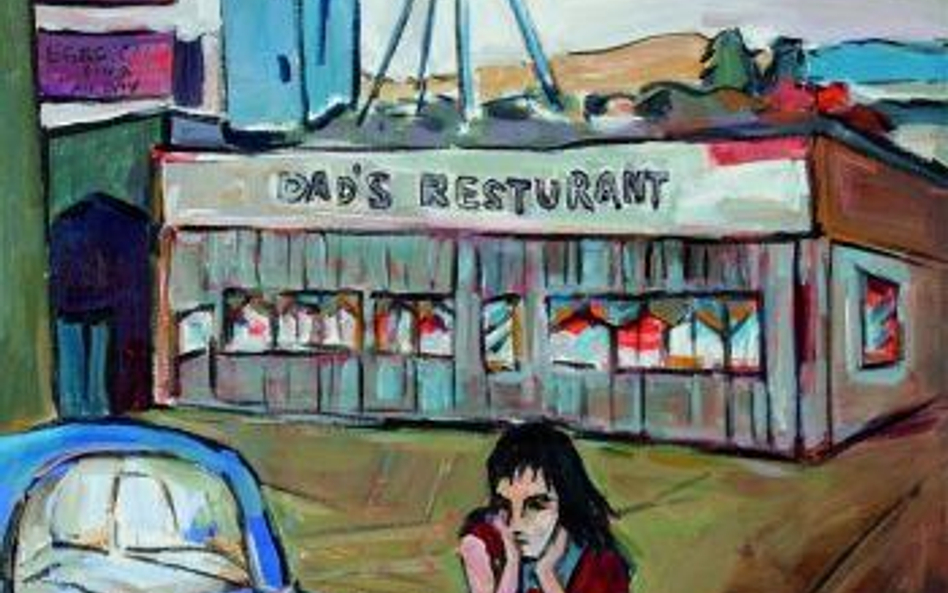 "Restauracja u taty", 2008, copyright: Bob Dylan, dzięki uprzejmości Halcyon Gallery w Londynie