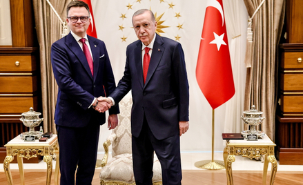 Szymon Hołownia po rozmowie z Recepem Tayyipem Erdoganem. Rozpoczęła się wizyta marszałka Sejmu w Tu