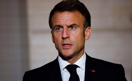 Prezydent Francji Emmanuel Macron