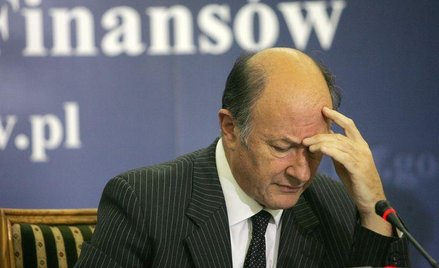 Minister finansów Jacek Rostowski