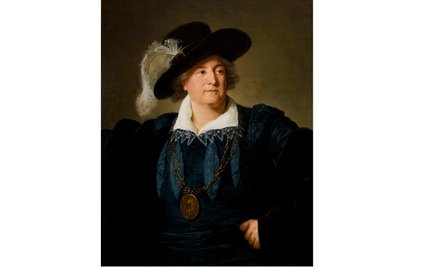 Stanisław August Poniatowski, tu w kostiumie Henryka IV: motyw jak ulał dla malarki przemijającego ś