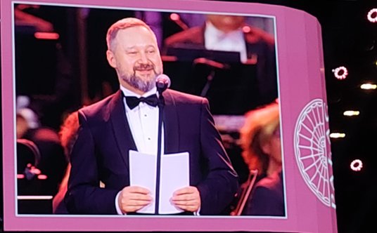 dr Tomasz Makowski, dyrektor Biblioteki Narodowej, otwiera Pałac Rzeczypospolitej