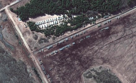 Rosyjskie jednostki wojskowe w obwodzie homelskim na Białorusi. Stamtąd atakują Ukrainę od 24 lutego