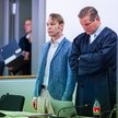 Christian B. w towarzystwie swojego prawnika Friedricha Fuelschera