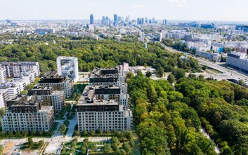 Cityflow - osiedle firmy Okam na Woli. Jaka przyszłość czeka dawny biurowiec Danone??