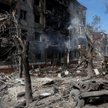 Skutki rosyjskiego ataku na Kramatorsk 13 września