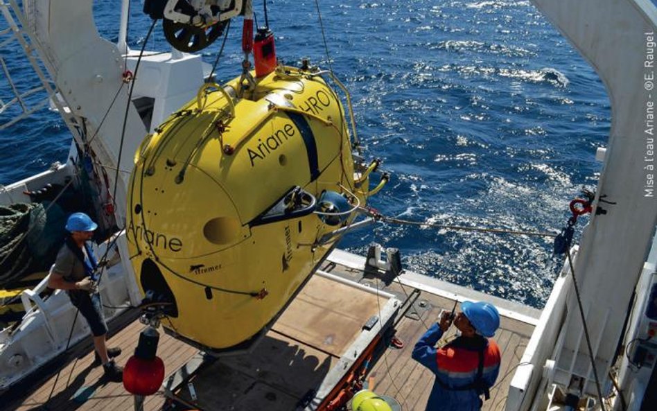 Francuski robot „Ariane” może operować do głębokości 2,5 km