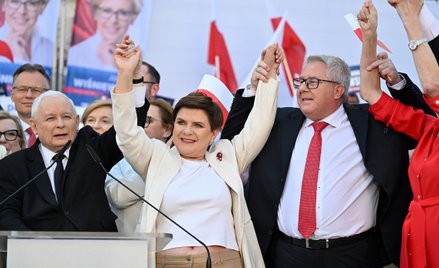 Jarosław Kaczyński zaprezentował listy PiS do wyborów europejskich, na których znaleźli się m.in. Be
